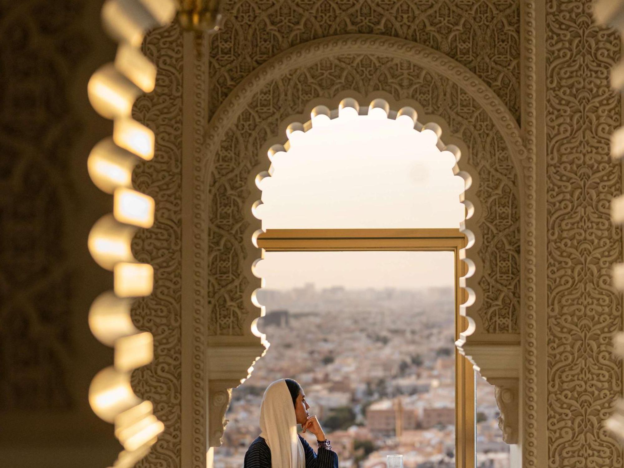 Movenpick Hotel And Residences Riyadh Exterior photo A Moroccan wedding